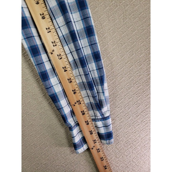 Field & Stream Shirt Mens Medium Multicolor Plaid Long Sleeve Button Up Collared - Picture 7 of 9